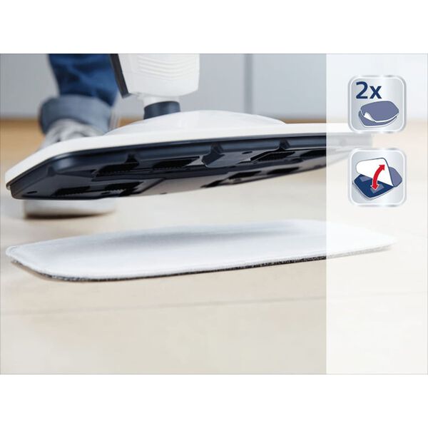 Leifheit Vervangingspadset voor stoomreiniger CleanTenso grijs 11911