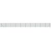 vidaXL Draadgaashek met grondankers 1,8x25 m groen