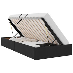 vidaXL Ottoman Bedframe met opslag Zwart 90 x 190 cm Fluweel