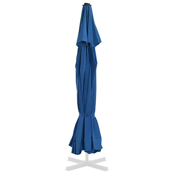 vidaXL Vervangingsdoek voor parasol 515 cm azuurblauw