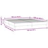 vidaXL Bed boxspring zonder matras 180x220 cm fluweel lichtgrijs