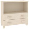 vidaXL Dressoir HAMAR 85x35x80 cm massief grenenhout honingbruin