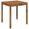 vidaXL Tuindiner tafel Naturel 70 x 68,5 x 75 cm Massief Acaciahout