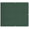 vidaXL Balkonscherm 90x700 cm 100% oxford polyester donkergroen