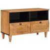 vidaXL TV Eenheden met lade Licht Bruin 70 x 33 x 46 cm Bewerkt hout