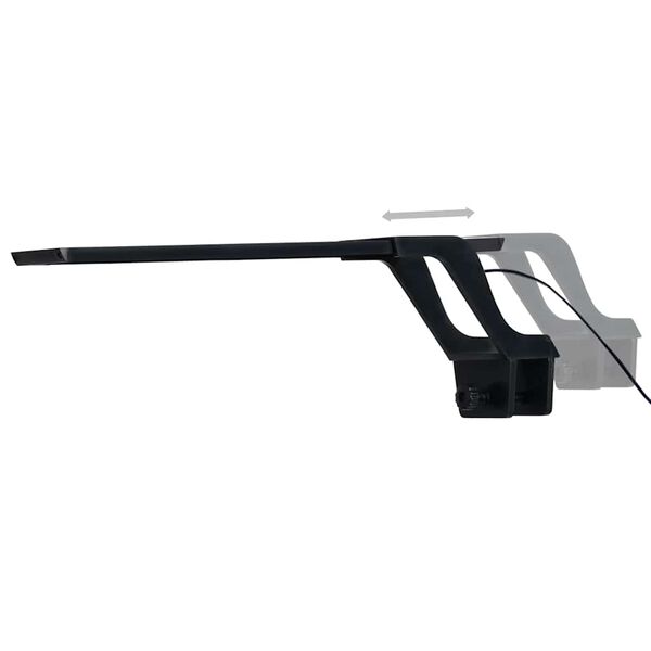 vidaXL Aquariumlamp met klem LED 35-55 cm blauw en wit