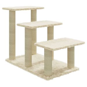vidaXL Kattenmeubel met sisal krabpalen 50,5 cm cr&egrave;mekleurig