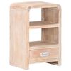vidaXL Nachtkastje 40x30x60 cm massief acaciahout