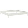 vidaXL Plantenbak verhoogd 100x100x18,5 cm staal wit
