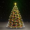 vidaXL Kerstboomverlichting met 150 LED's koudwit net 150 cm