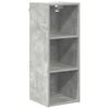 vidaXL Hangkast Beton Grijs 30 x 29,5 x 80 cm Bewerkt hout