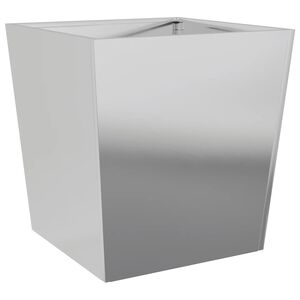 vidaXL Plantenbak 50x50x50 cm gegalvaniseerd staal