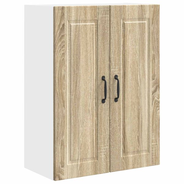vidaXL Keukenkast met plank Sonoma Eiken 80 x 31 x 80 cm Bewerkt hout