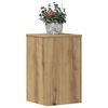 vidaXL Plantenstandaards 2 st 30x30x50 cm hout artisanaal eiken