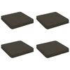 vidaXL 4-Piece Zitkussens VUGHT 4 st 100% Polyester Antraciet