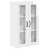 vidaXL Wandglas cabinet PORTO Hoogglans wit 60 x 31 x 100 cm