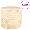 vidaXL Touw 8 mm 50 m 100% sisal