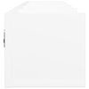 vidaXL Wandkasten 2 st 99x18x16,5 cm bewerkt hout wit