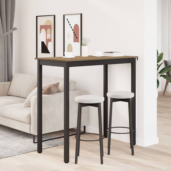 vidaXL Eettafels Bewerkt hout