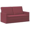 vidaXL 2-zits bank Wijnrood 150 x 81 x 82 cm Stof
