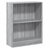 vidaXL Boekenkast 60x24x76 cm bewerkt hout grijs sonoma eikenkleurig