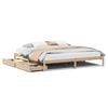 vidaXL Bedframe zonder matras massief grenenhout 180x200 cm