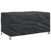 vidaXL Meubelhoes Effen Zwart 150 x 90 x 75 cm 600D