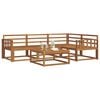 vidaXL Buiten bankenset 5 pcs Naturel Massief Acaciahout