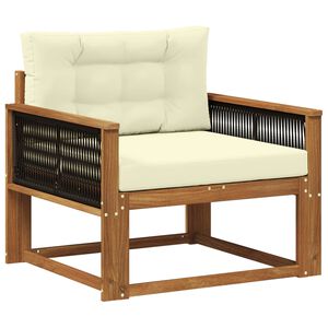 vidaXL Buiten Midden Sofa Massief Acaciahout Naturel