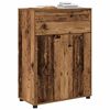vidaXL Badkamer Kast Oud Hout 72,5 x 36,5 x 100 cm Bewerkt hout