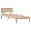 vidaXL Bedframe met lades massief grenenhout 90x190 cm