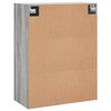 vidaXL Wandkast 69,5x34x90 cm grijs sonoma eikenkleurig