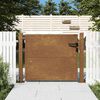 vidaXL Poort 100x75 cm cortenstaal