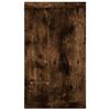 vidaXL Wandschappen kubus 4 st 80x15x26,5 cm hout gerookt eikenkleurig