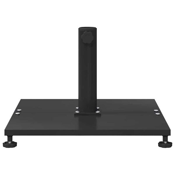 vidaXL Parasolvoet Zwart 45 x 45 x 31 cm