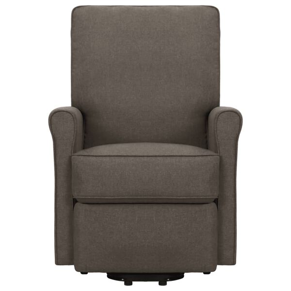 vidaXL Sta-op-massagestoel stof bruin