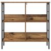 vidaXL Boekenkast Oud Hout 82 x 32 x 79 cm Bewerkt hout