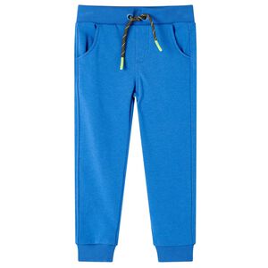 Kinderjoggingbroek 116 blauw