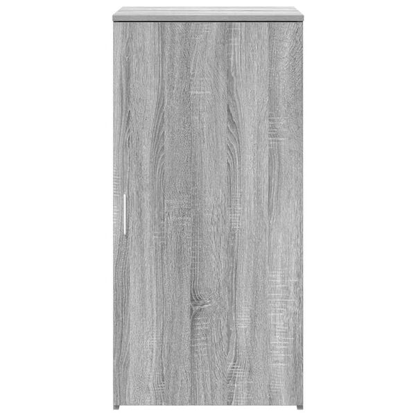 vidaXL Opbergkast 50x45x103,5 cm bewerkt hout grijs sonoma eikenkleur
