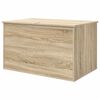 vidaXL Kattenhuis Sonoma 85 x 55 x 50,5 cm Bewerkt hout