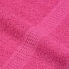 vidaXL Gastendoekjes FROGN 10 st 30x50 cm 360 g/m² roze