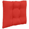 vidaXL Buiten bankkussen 3 pcs Rood Polyester
