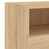 vidaXL Tv-meubels 2 st 60x30x30 cm bewerkt hout sonoma eikenkleurig