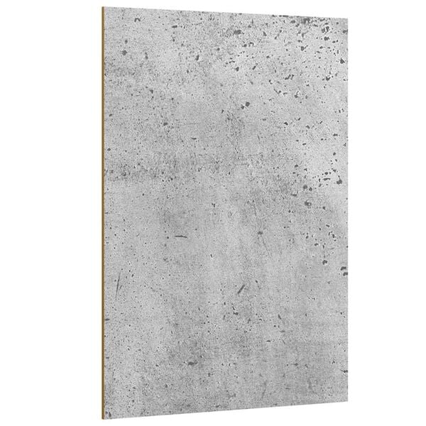 vidaXL Decorpanelen 12 pcs Beton Grijs 15 x 21 x 0.27 cm Bewerkt hout