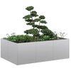 vidaXL Plantenbak 120x80x40 cm gegalvaniseerd staal
