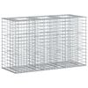 vidaXL Gabion Verhoogd Bed 130 x 50 x 80 cm Gegalvaniseerd staal