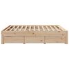 vidaXL Bedframe zonder matras met lades massief grenenhout 180x200 cm