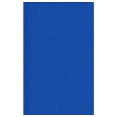 vidaXL Tenttapijt 400x600 cm HDPE blauw