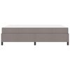 vidaXL Boxspringbed Taupe 140 x 200 cm Stof