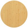 vidaXL Tafelblad &Oslash; 80x2,5 cm bamboe